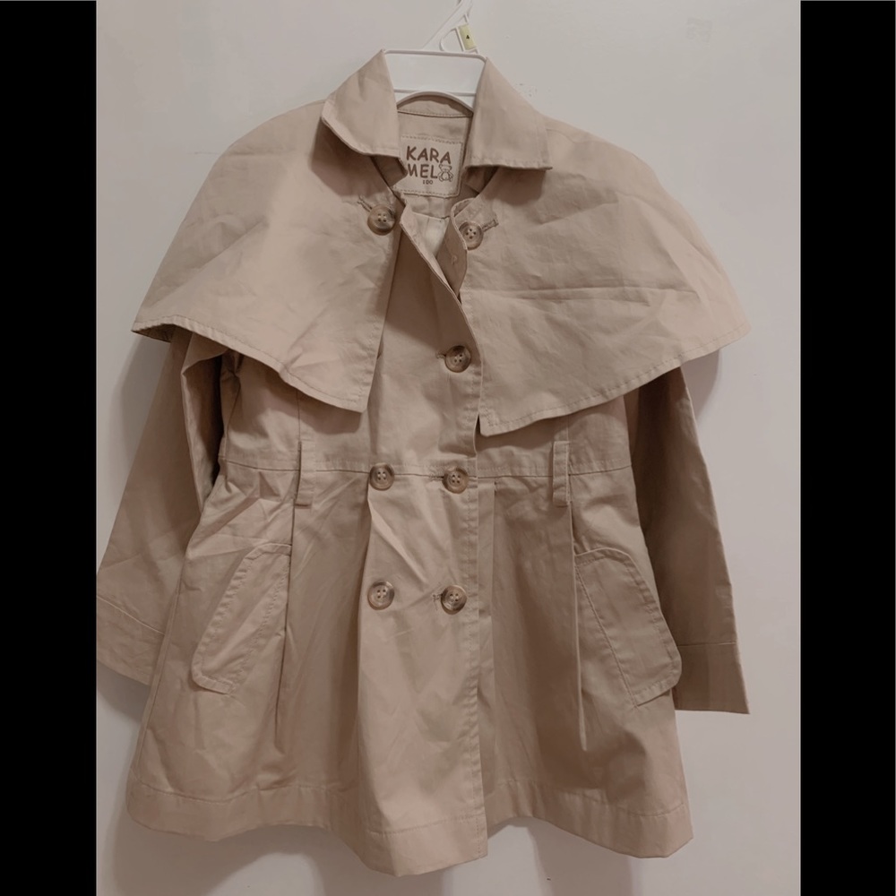 NWOT kara mel basic trench coat
